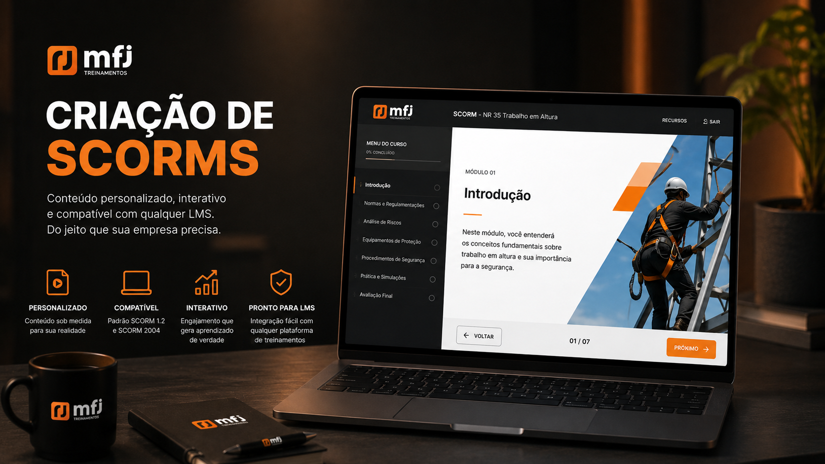 NR-35 em SCORM